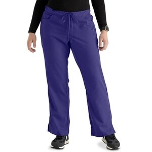 Grey's Anatomy by Barco 4232P Scrubs Pants Size Small Petite Empire Purple